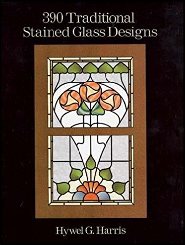 390 Traditional Stained Glass Designs (Dover Stained Glass Instruction)