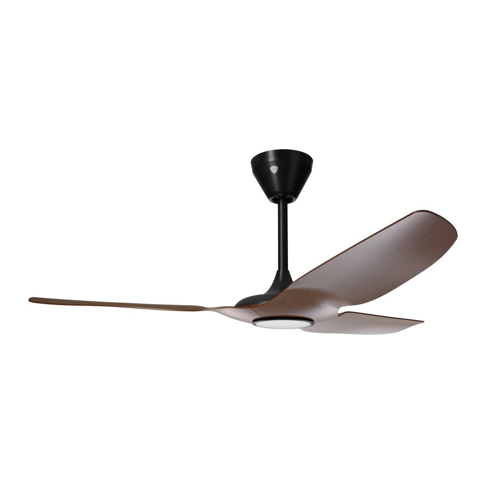 Haiku Home L Series Indoor, Wi-Fi Enabled Ceiling Fan with Led Light, Works with Alexa, Cocoa/Black