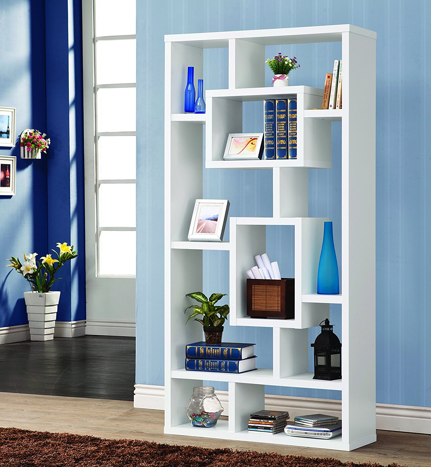 Coaster Home Furnishings 800157 Casual Bookcase, White