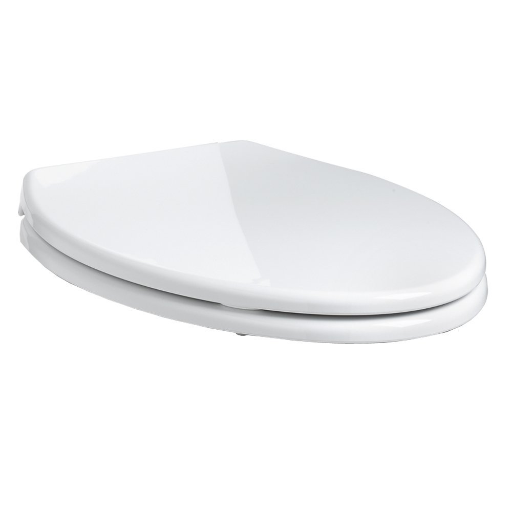 American Standard 5283.110.020 Cadet Elongated Front Slow Close Easy Lift Toilet Seat, White