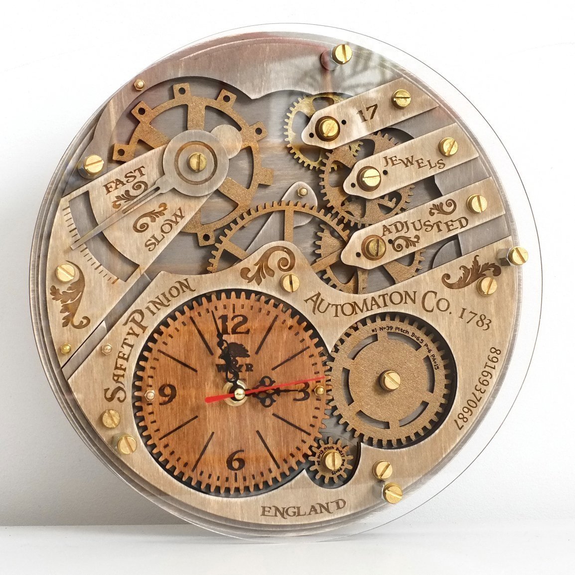 Wooden Gear Clock Build – A Craftsmen's Fine Project ...
