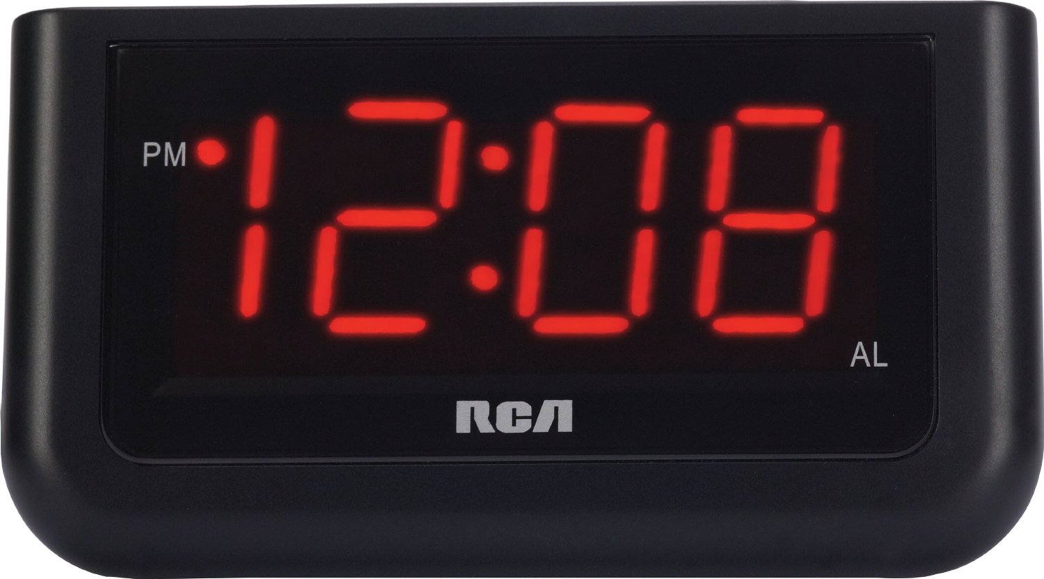 RCA Digital Alarm Clock with Large 1.4" Display