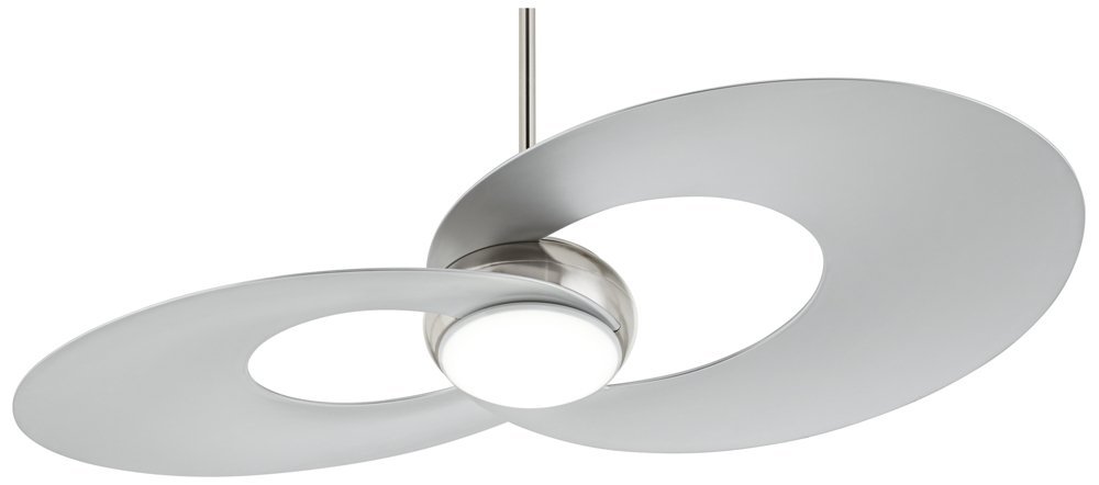 52" Innovation Brushed Nickel LED Ceiling Fan