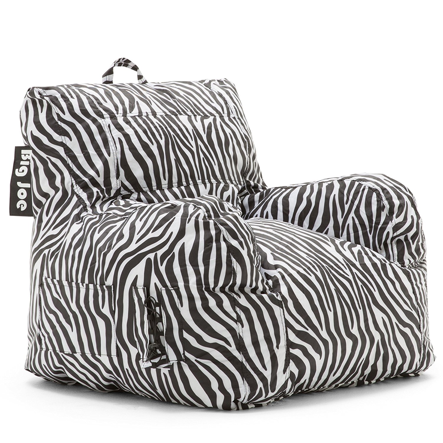 Big Joe Dorm Chair, Zebra
