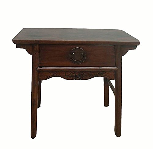One Drawer Antique Console Table