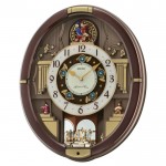 Seiko Danube Melodies in Motion Wall Clock - 15.75 in. Wide