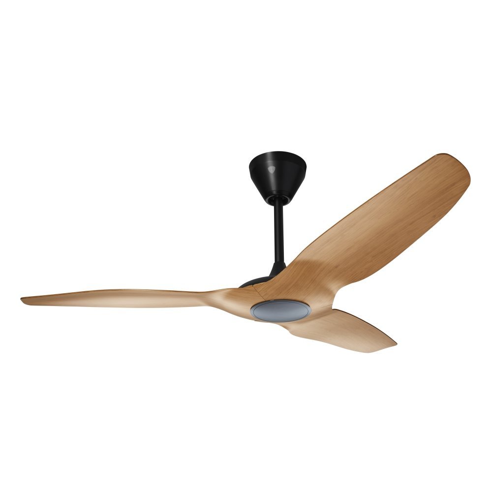 Haiku Home HK52CB L Series Indoor, Wi-Fi Enabled Ceiling Fan with LED Light, Works with Alexa, Caramel/Black