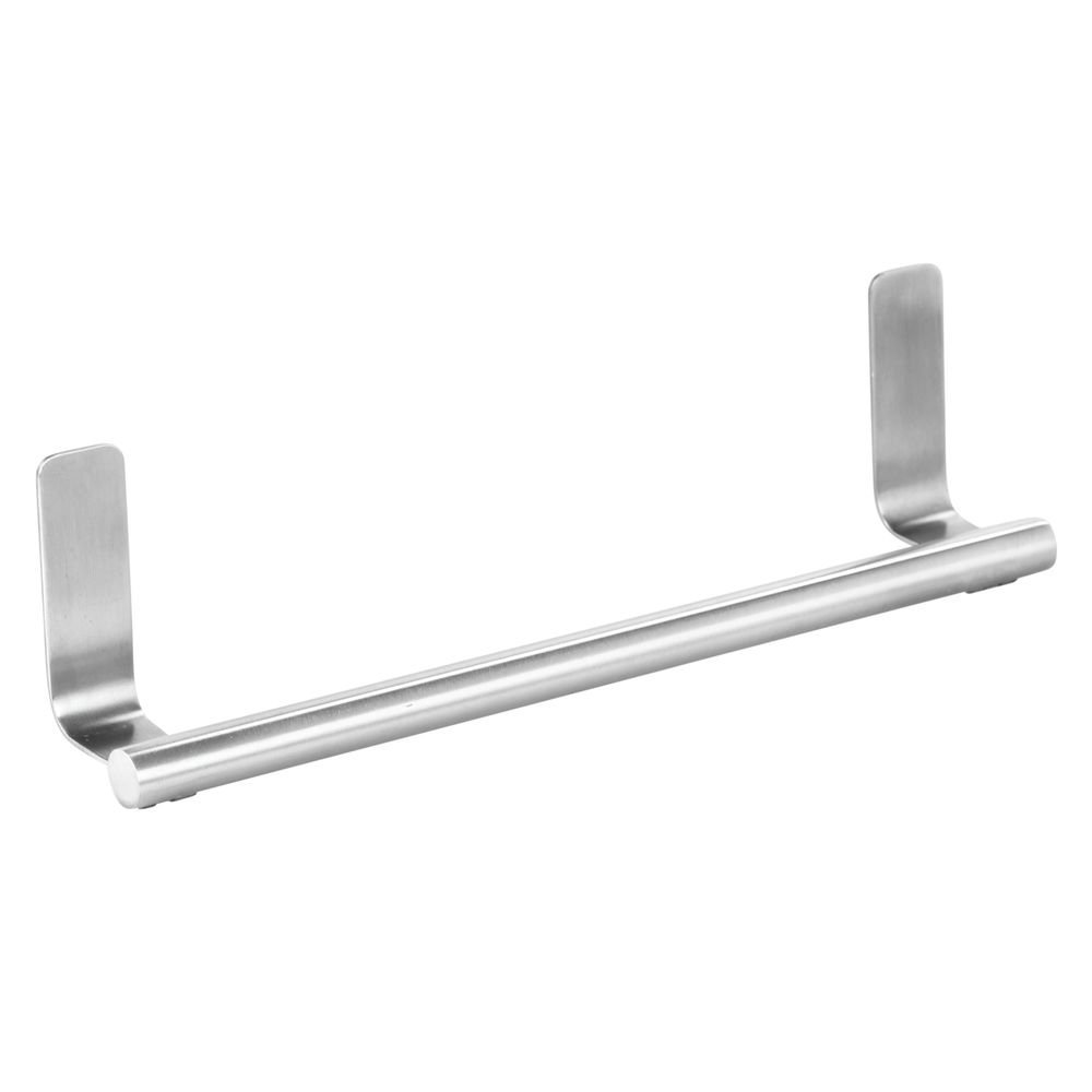 InterDesign Forma Self-Adhesive Towel Bar Holder for Bathroom or Kitchen - Stainless Steel