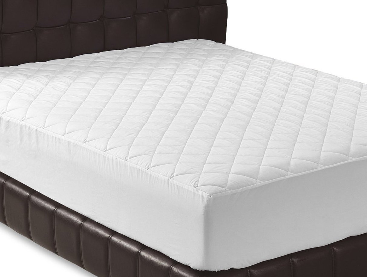 Quilted Fitted Mattress Pad (California King) - Mattress Cover Stretches up to 16 Inches Deep - Mattress Topper by Utopia Bedding