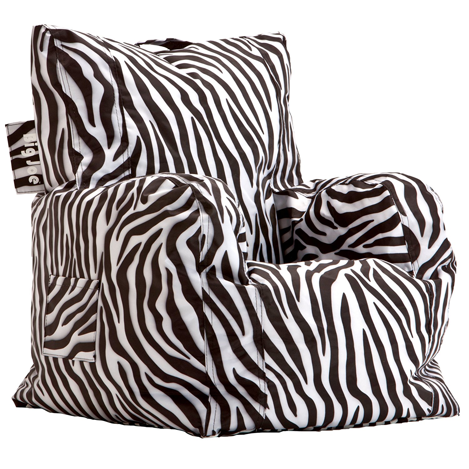 Big Joe Cuddle Chair, Zebra