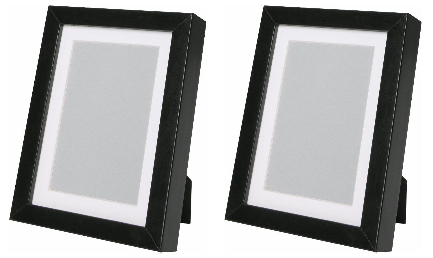 Ikea Ribba 5x7 Picture Frame. Black. Set of 2