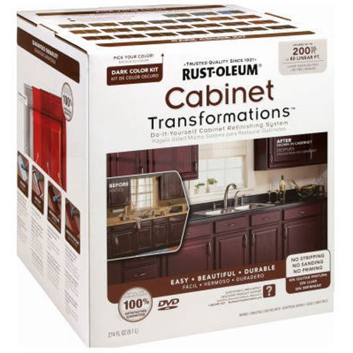 RUST-OLEUM 258242 Dark Tint Base Cabinet Transformations Kit, Large