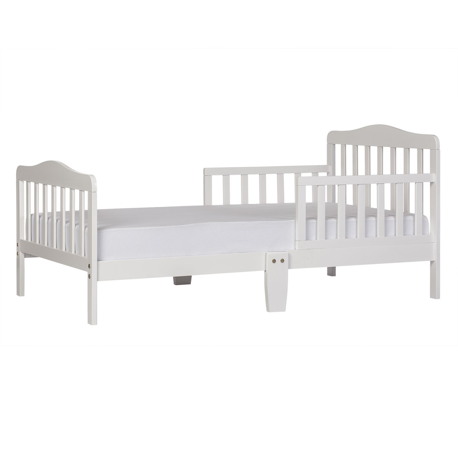 Dream On Me Classic Toddler Bed, White