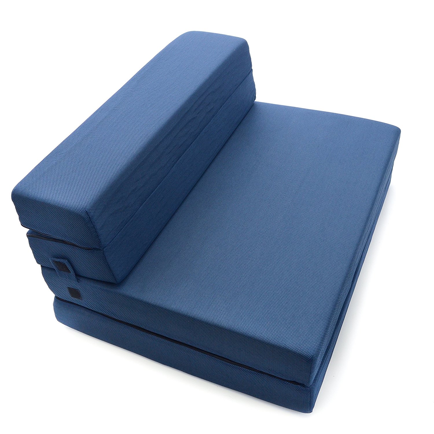 Milliard Tri-Fold Foam Folding Mattress and Sofa Bed for Guests or Floor Mat - Twin XL 78x38x4½