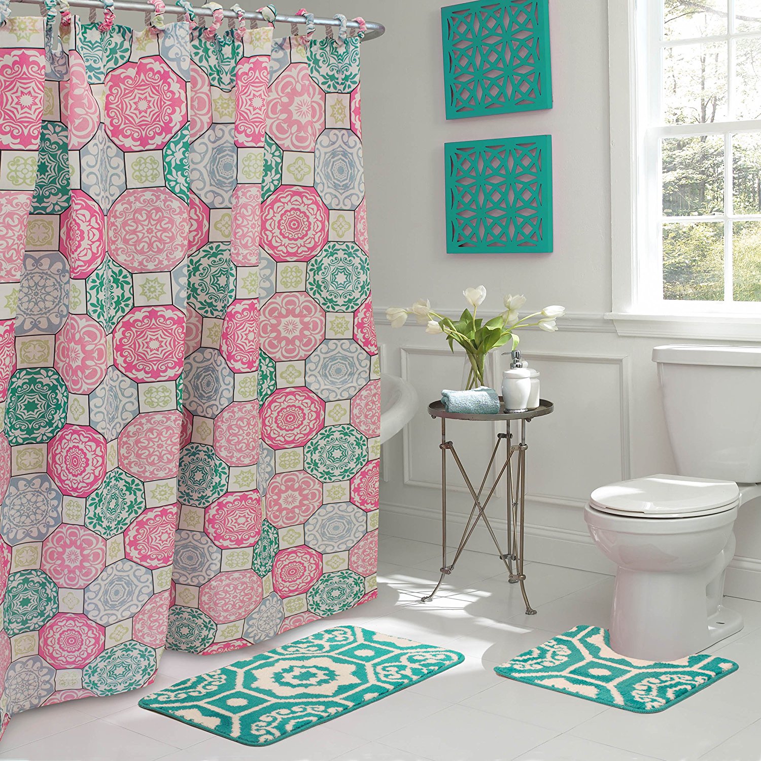 Bathroom Sets with Shower Curtain and Rugs Selection ...
